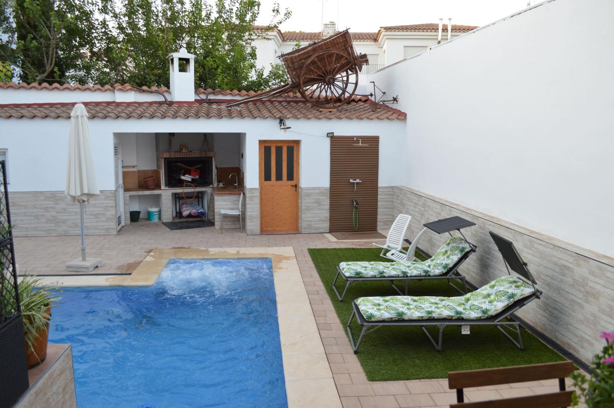 Casa Rural Los Pinillos Motilleja Esterno foto